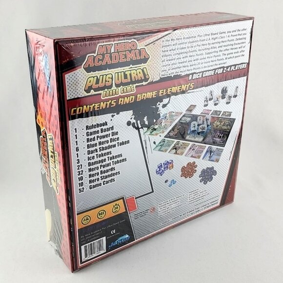 My Hero Academia Plus Ultra! Board Strategy Dice Game 2-4 Players Age 14+ - Picture 2 of 10